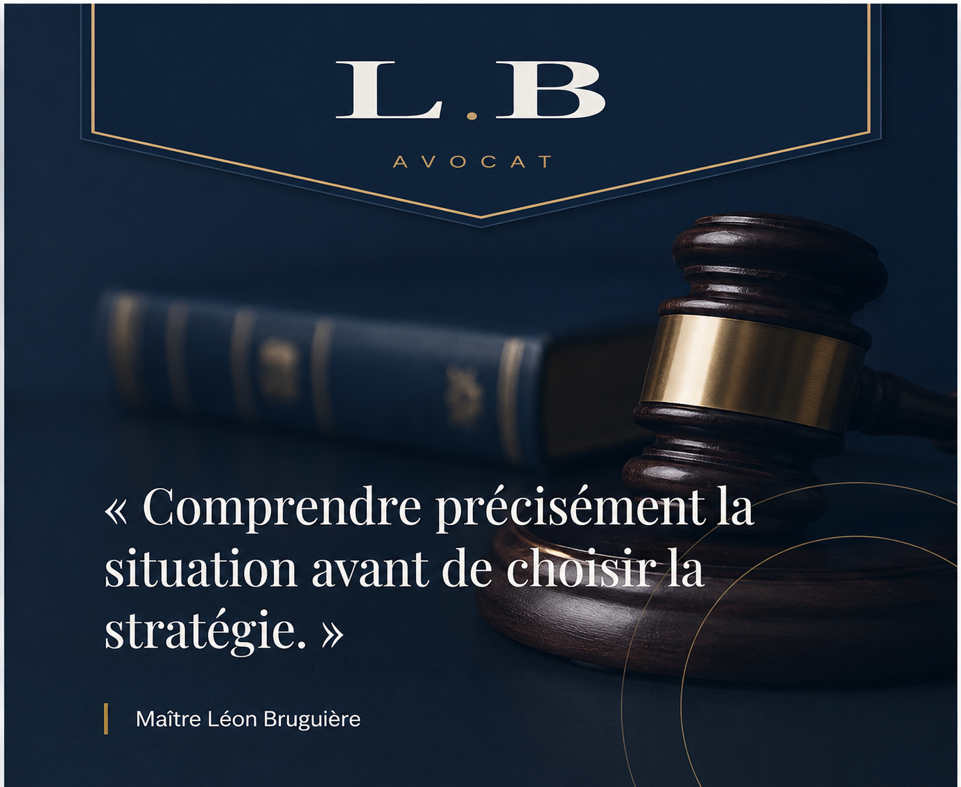 Univers juridique et identité visuelle du cabinet